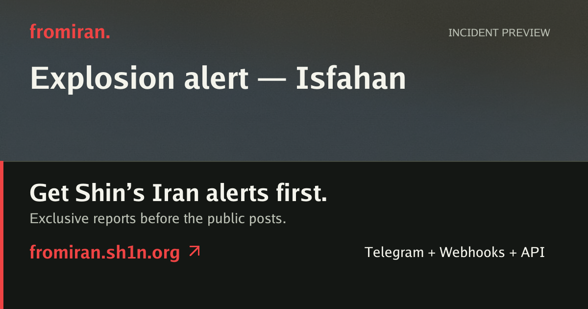 Incident preview