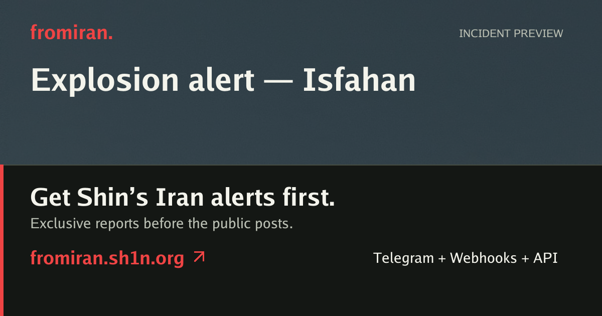 Incident preview